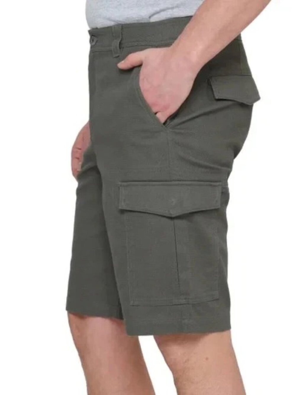 BC Clothing Men's Cargo Shorts- Green /Black/ Blue- Size 32 34 36 *New*